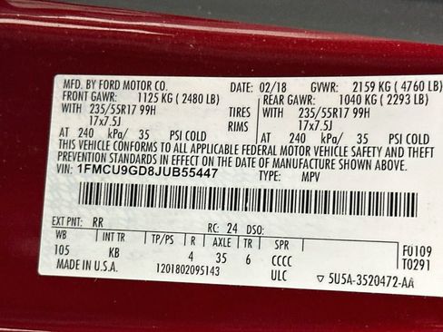 Used 2018 Ford Escape SE AWD/4WD image 38