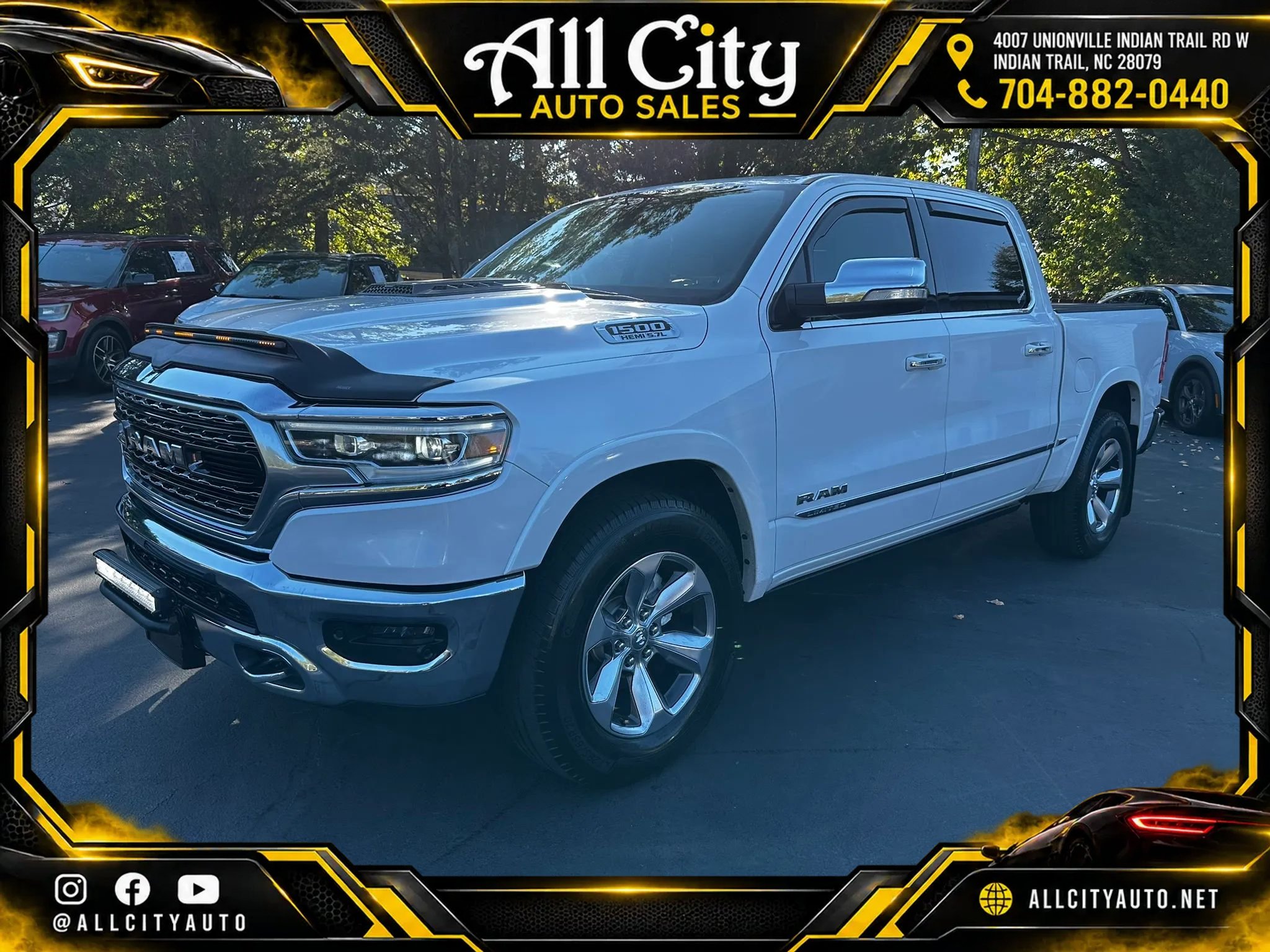 Used 2019 RAM 1500 Limited w/ Advanced Safety Group AWD/4WD image 3