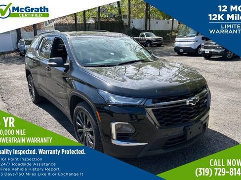 Used 2023 Chevrolet Traverse RS w/ LPO, Floor Liner Package AWD/4WD image 1