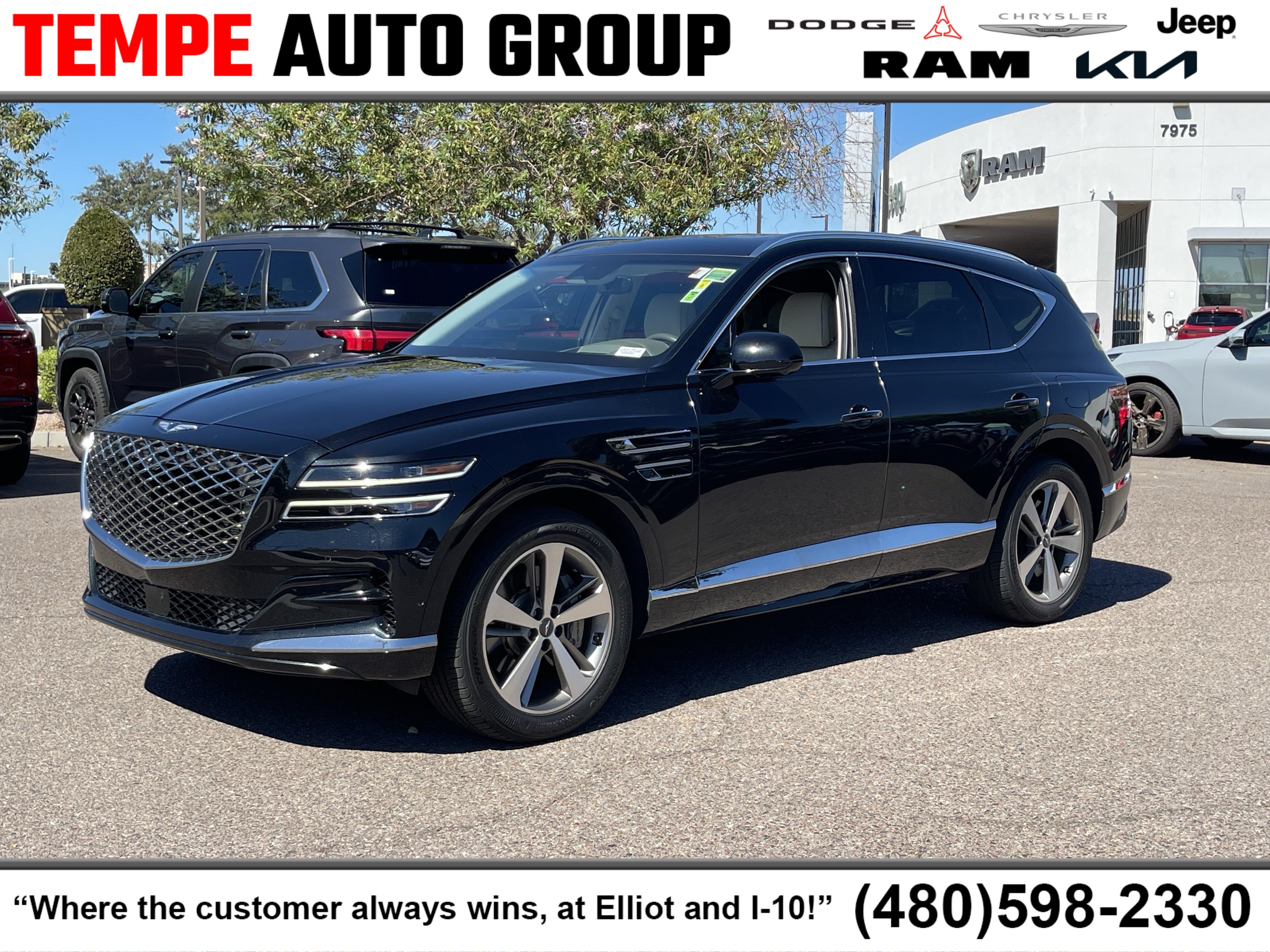 Used 2021 Genesis GV80 3.5T w/ Advanced Package 06 AWD/4WD image 1