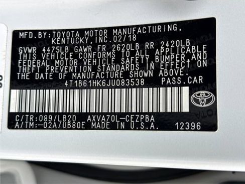 Used 2018 Toyota Camry XSE FWD image 26