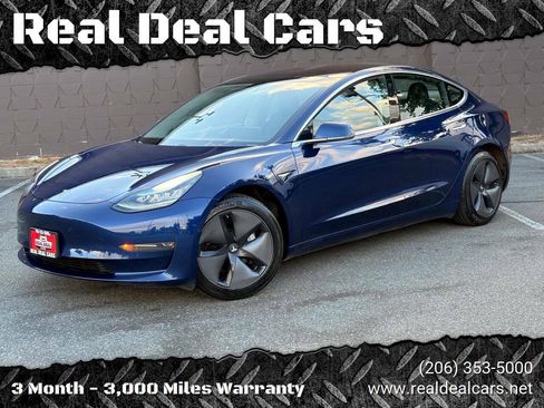 Used 2018 Tesla Model 3 Long Range AWD/4WD image 1