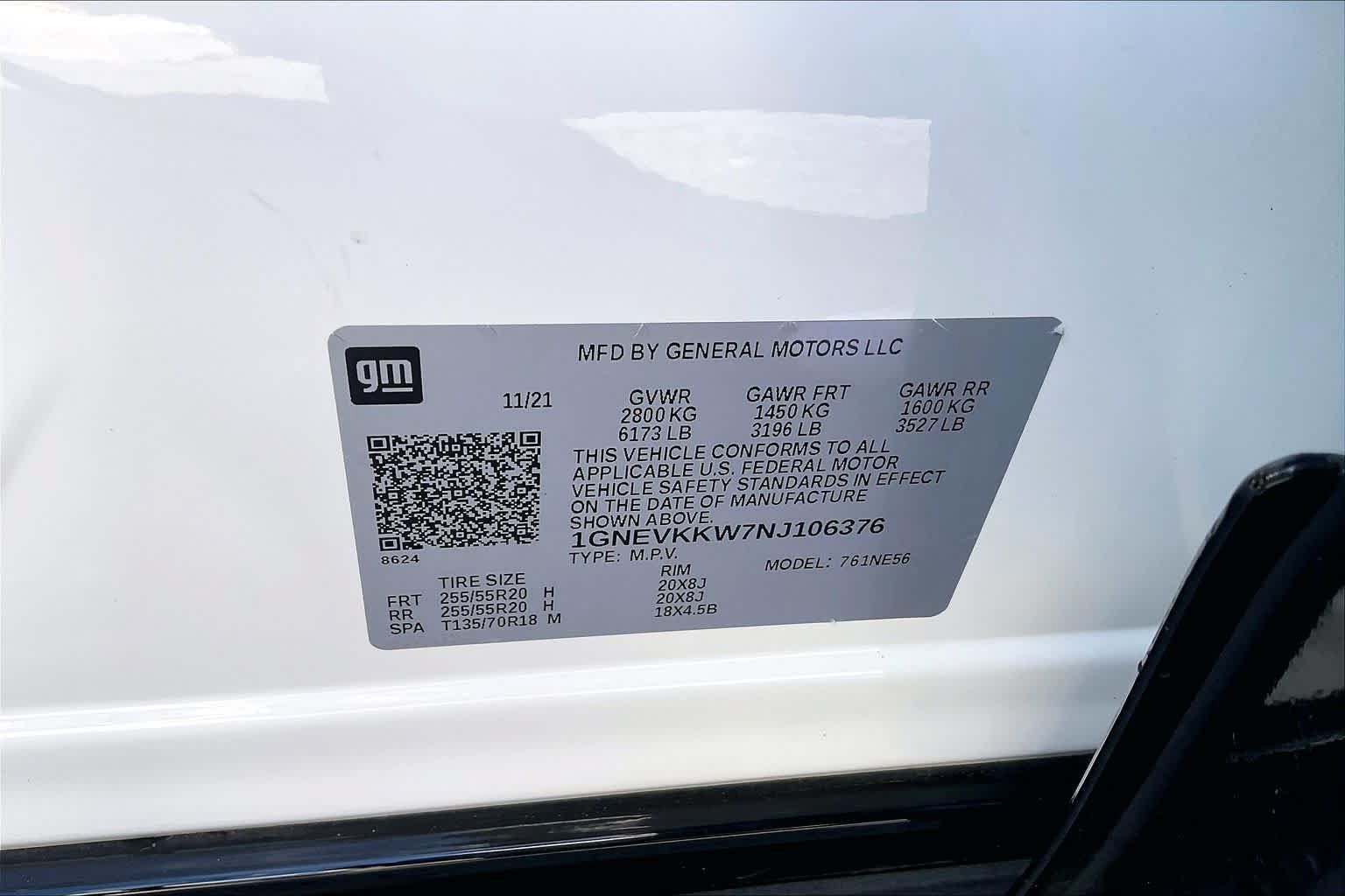 Used 2022 Chevrolet Traverse Premier w/ Redline Edition AWD/4WD image 31