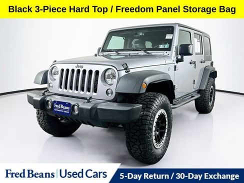 Used 2018 Jeep Wrangler Unlimited Sport S AWD/4WD image 4