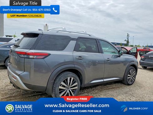 Used 2022 Nissan Pathfinder Platinum w/ Cargo Package AWD/4WD image 4