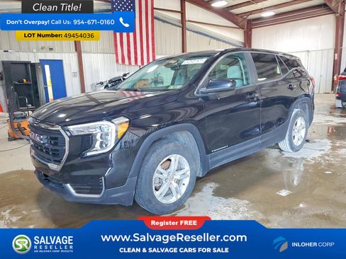 Used 2022 GMC Terrain SLE image 1