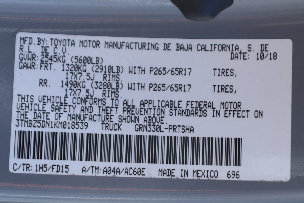 Used 2019 Toyota Tacoma TRD Sport RWD image 49