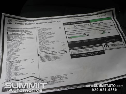 New 2026 RAM 3500 Tradesman image 64