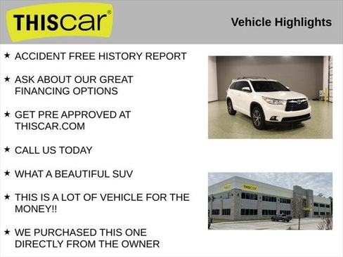 Used 2016 Toyota Highlander XLE w/ Preferred Accessory Package FWD image 10