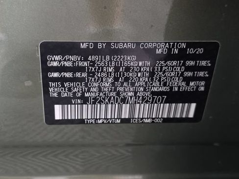 Used 2021 Subaru Forester w/ Popular Package #1 AWD/4WD image 10