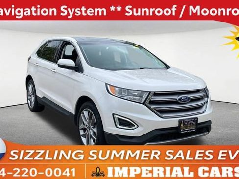 Used 2018 Ford Edge Titanium w/ Equipment Group 301A AWD/4WD image 1
