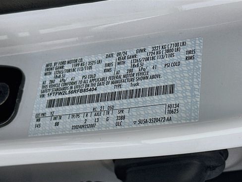 Used 2024 Ford F150 STX w/ Equipment Group 201A FX4 AWD/4WD image 12