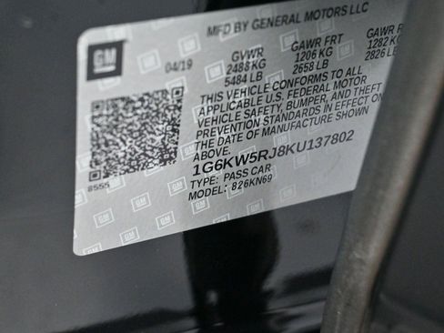 Used 2019 Cadillac CT6 V w/ Driver Assist Package image 37