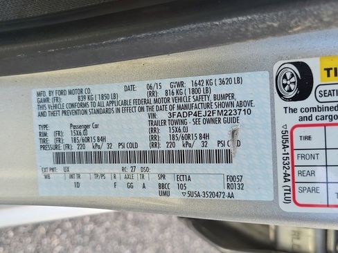 Used 2015 Ford Fiesta SE image 11