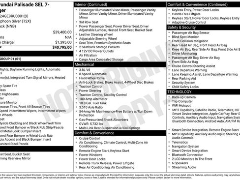 Used 2024 Hyundai Palisade SEL FWD image 29
