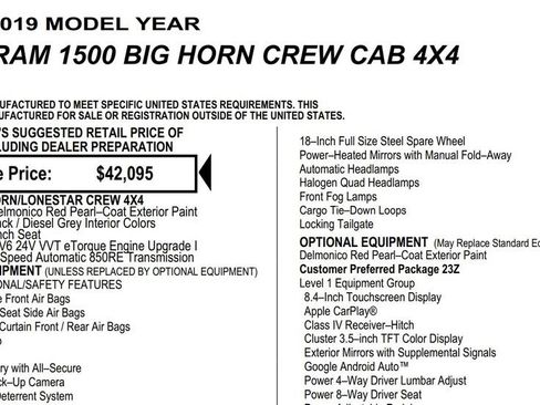 Used 2019 RAM 1500 Big Horn image 25