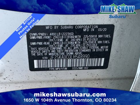 Used 2020 Subaru Forester Limited w/ Popular Package #3 image 31