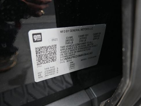 Certified 2021 Chevrolet Tahoe Z71 image 11