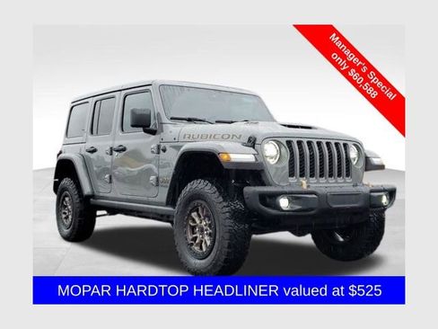 Used 2022 Jeep Wrangler Unlimited Rubicon w/ Trailer Tow Package AWD/4WD image 1