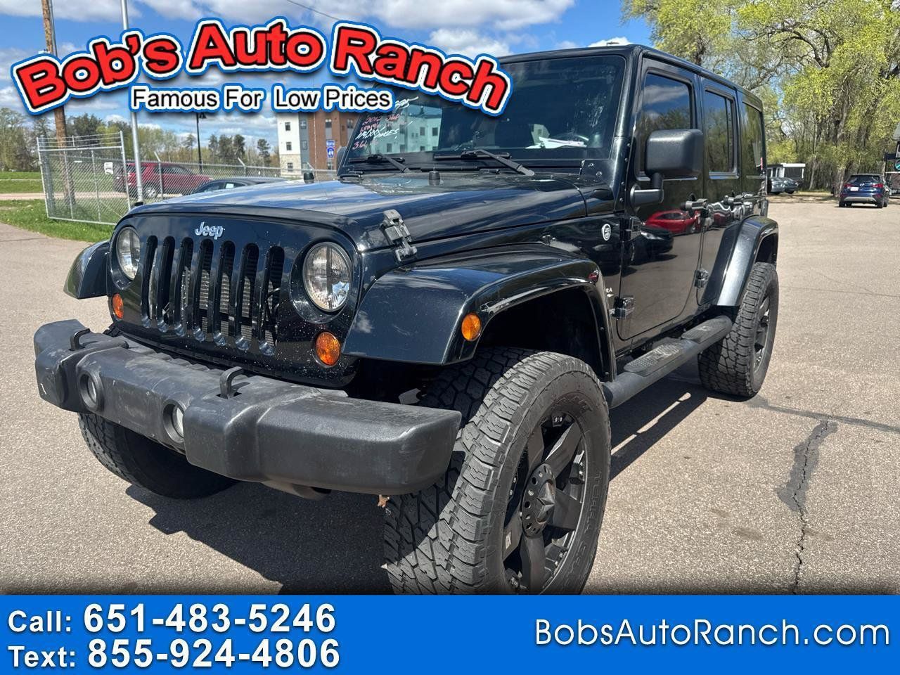 Used 2012 Jeep Wrangler Unlimited Sahara w/ Connectivity Group AWD/4WD image 1