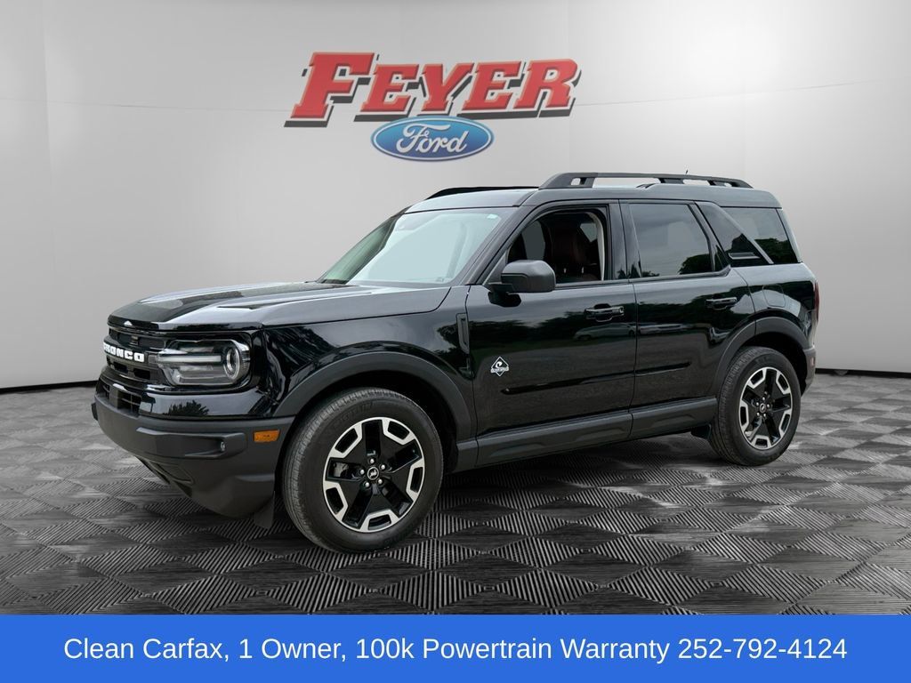 Certified 2023 Ford Bronco Sport Outer Banks w/ Tech Package AWD/4WD image 1