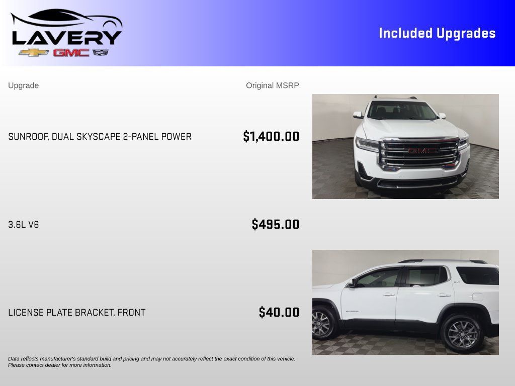 Used 2023 GMC Acadia SLT AWD/4WD image 7