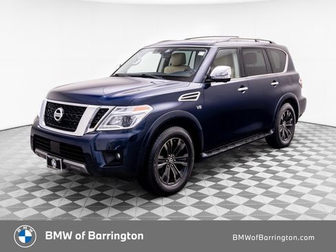 Used 2019 Nissan Armada Platinum w/ Captain's Chairs Package AWD/4WD image 1