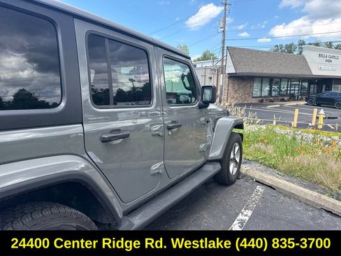 Used 2021 Jeep Wrangler Unlimited Sahara AWD/4WD image 9