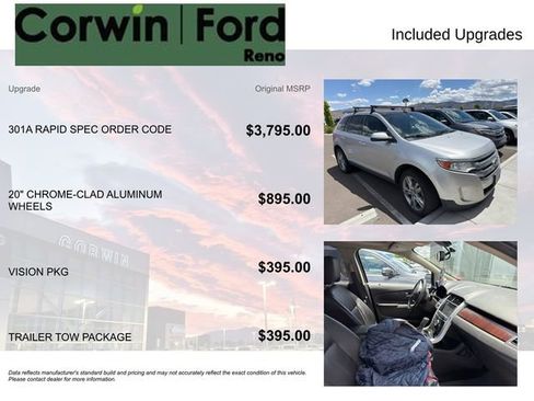 Used 2011 Ford Edge Limited w/ 301A Rapid Spec Order Code AWD/4WD image 8