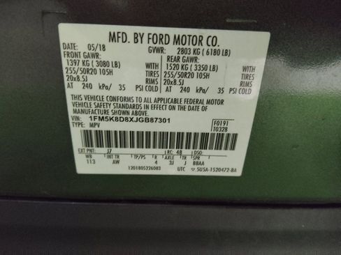 Used 2018 Ford Explorer XLT w/ Equipment Group 202A AWD/4WD image 33