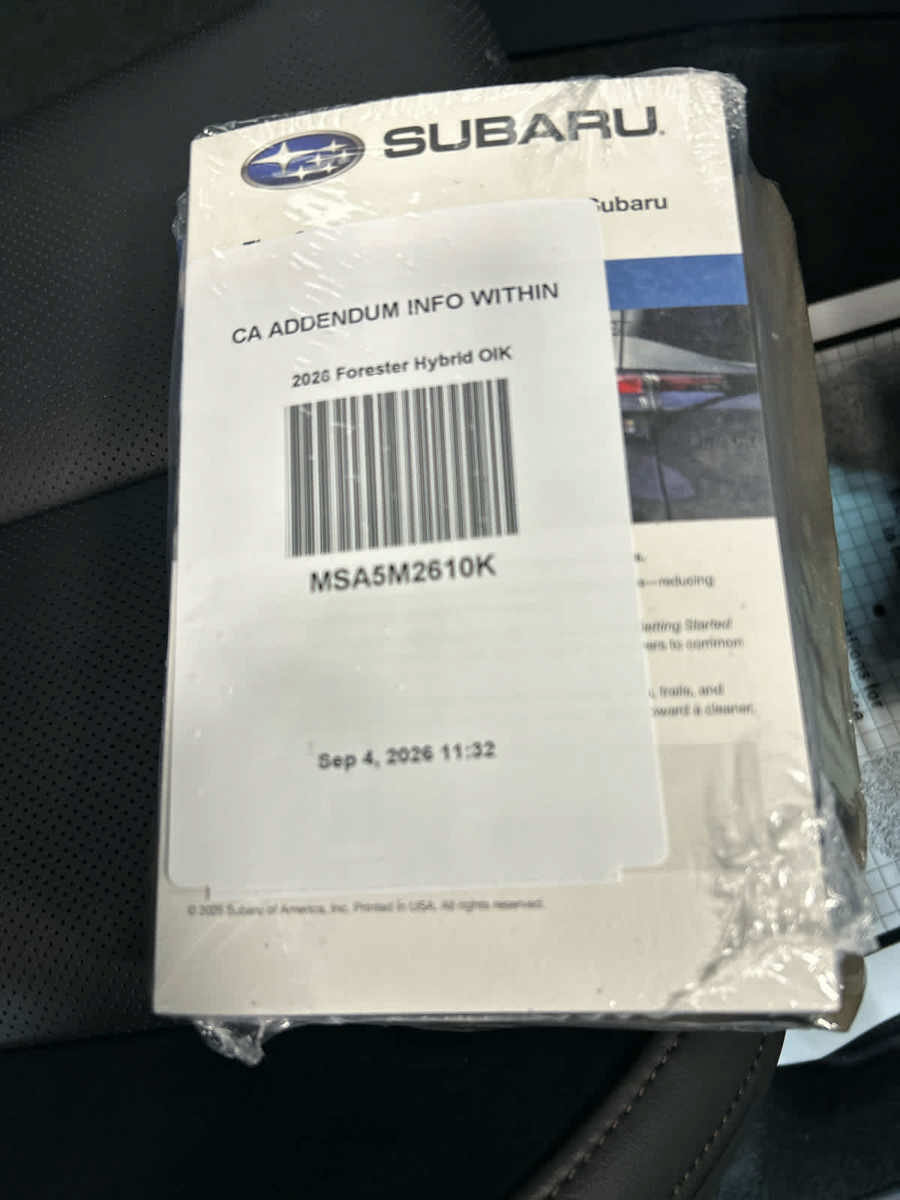 New 2026 Subaru Forester Touring AWD/4WD image 29