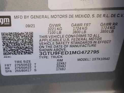 Used 2021 GMC Sierra 1500 Denali w/ Denali Premium Package AWD/4WD image 35