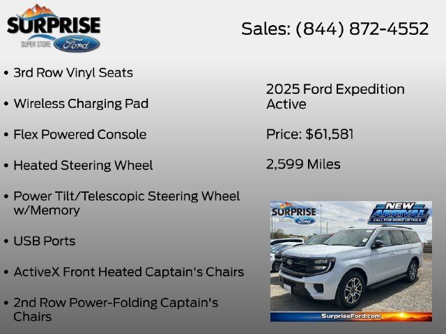 Used 2025 Ford Expedition Active AWD/4WD image 19