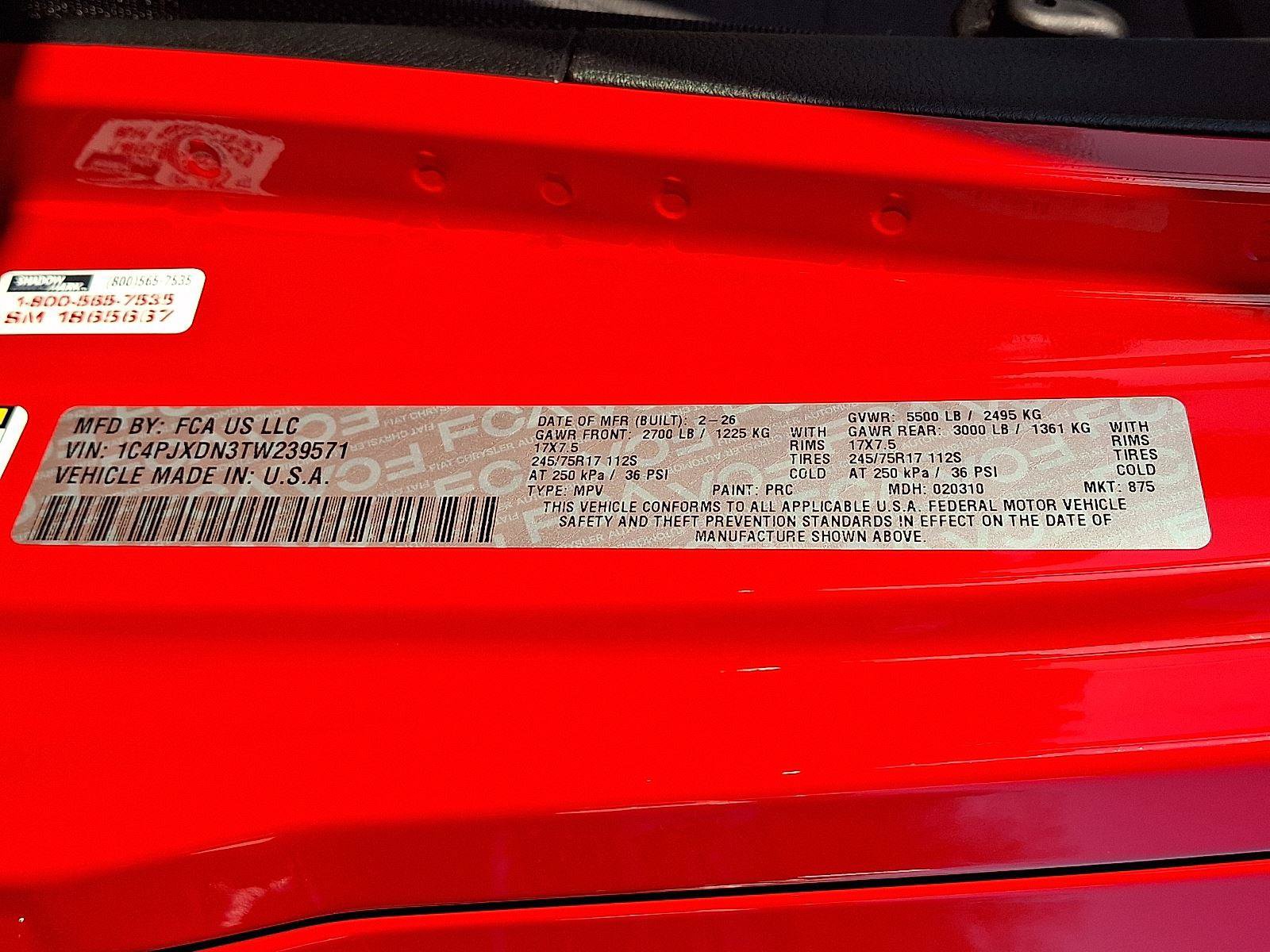 New 2026 Jeep Wrangler Unlimited Sport AWD/4WD image 17