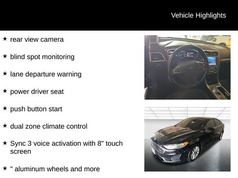 Used 2020 Ford Fusion SE FWD image 10
