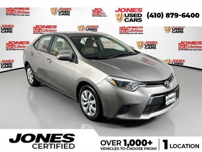 Used 2015 Toyota Corolla LE