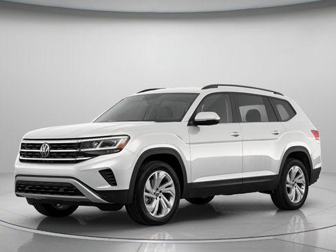 Used 2021 Volkswagen Atlas SE w/ Panoramic Sunroof Package FWD image 1