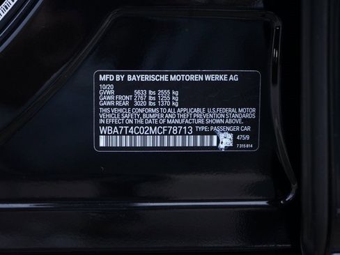 Used 2021 BMW 740i xDrive w/ Premium Package image 36