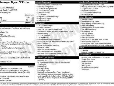 Used 2021 Volkswagen Tiguan SE R-Line image 7