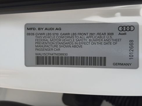 New 2026 Audi A6 Premium AWD/4WD image 27