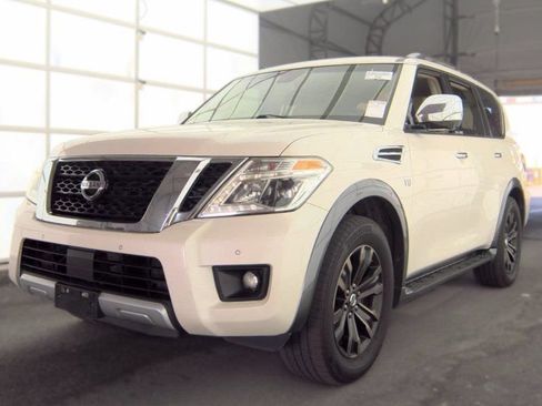 Used 2017 Nissan Armada Platinum w/ Captain Seat Package AWD/4WD image 11