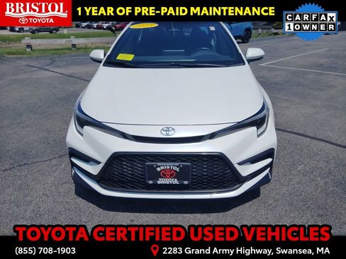 Certified 2023 Toyota Corolla SE w/ Carpet Mat Package (TMS) FWD image 2