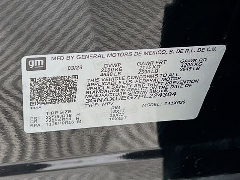 Certified 2023 Chevrolet Equinox LT image 26