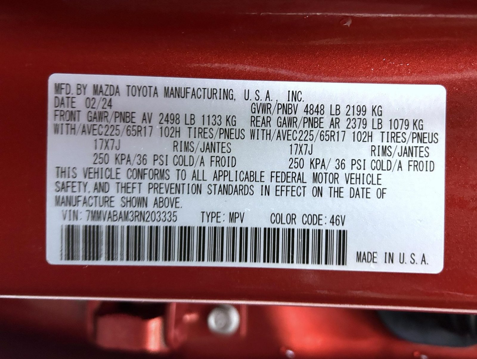 Used 2024 MAZDA CX-50 AWD 2.5 S w/ Cargo Package image 25
