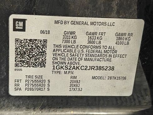 Used 2018 GMC Yukon SLE w/ SLE Value Package AWD/4WD image 57