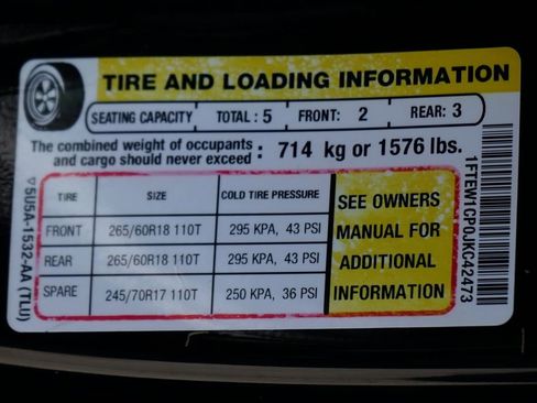 Used 2018 Ford F150 XLT w/ Equipment Group 301A Mid RWD image 40