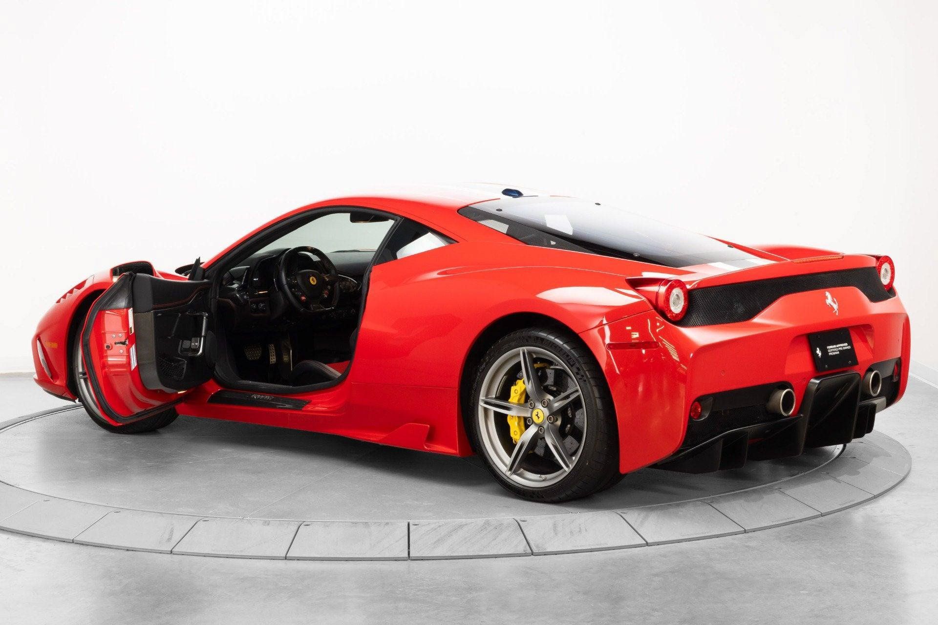 Certified 2014 Ferrari 458 Speciale Coupe RWD image 55