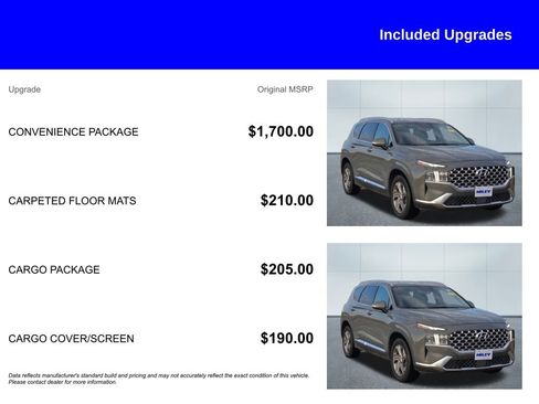 Certified 2022 Hyundai Santa Fe SEL w/ Convenience Package image 5