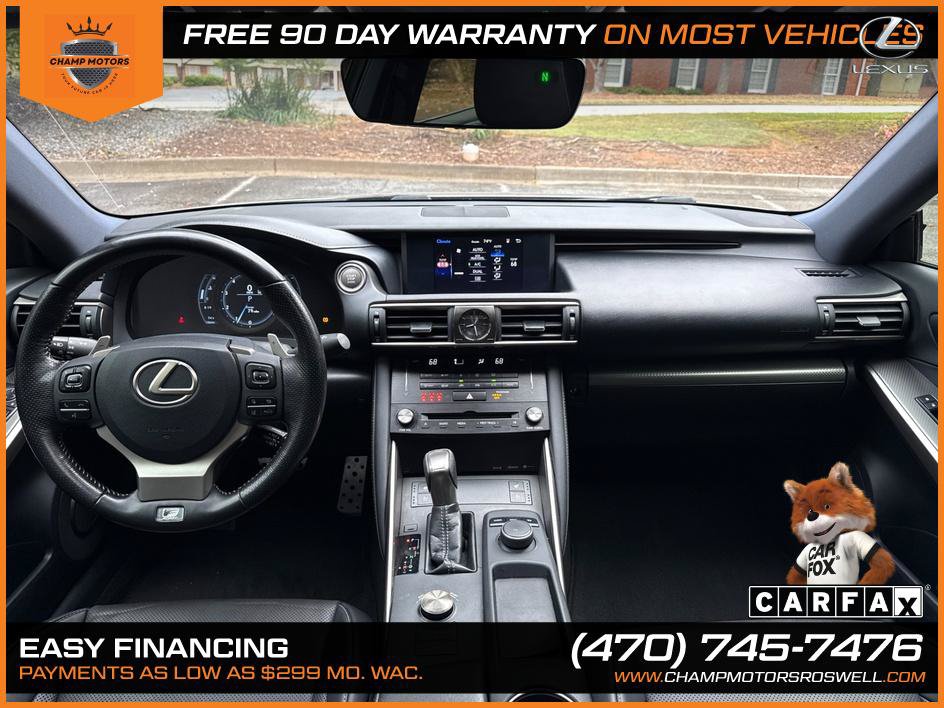 Used 2018 Lexus IS 300 F Sport w/ F Sport Package RWD image 3