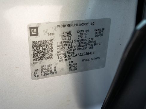 Used 2018 GMC Acadia SLE w/ Driver Alert Package I AWD/4WD image 39
